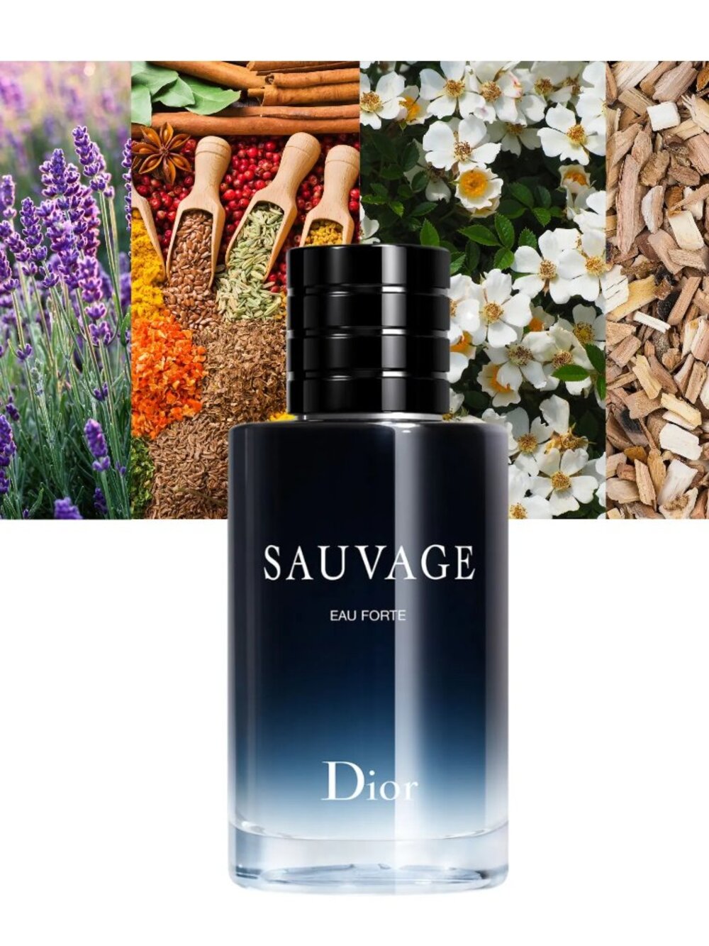 Dior Sauvage Eau Forte Parfum Set-Travel Spray 10ml&Face Serum 5ml-2pc-BOXED-NEW - Picture 7 of 15